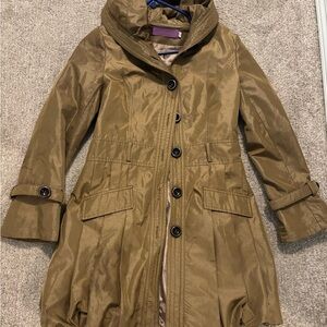 Women's Brown/Gold Coat